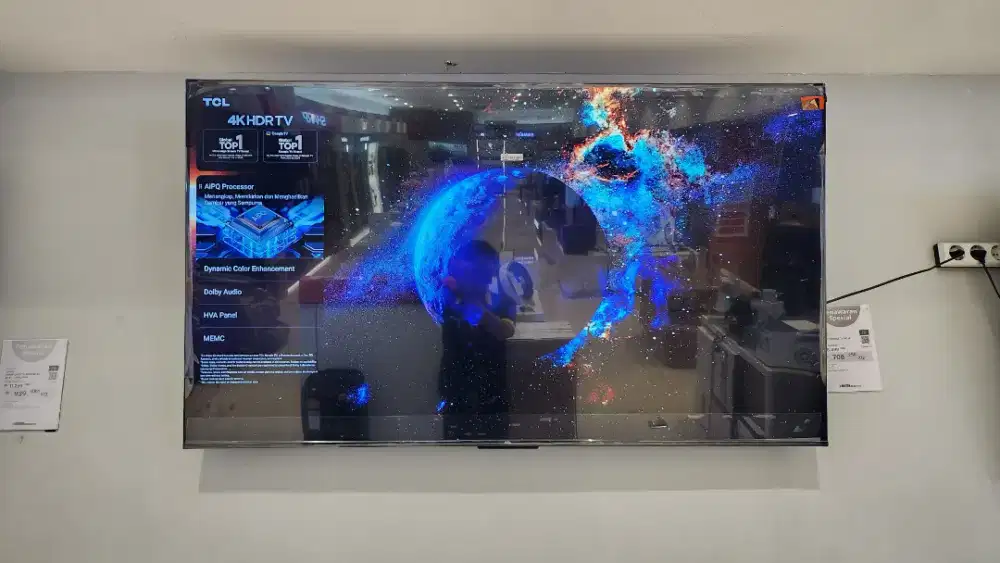 TCL 65 INCH GOOGLE TV