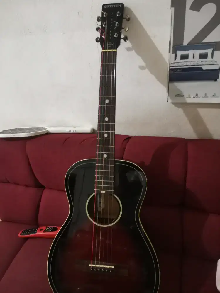 Gitar akustik parlor gretch jim dandy