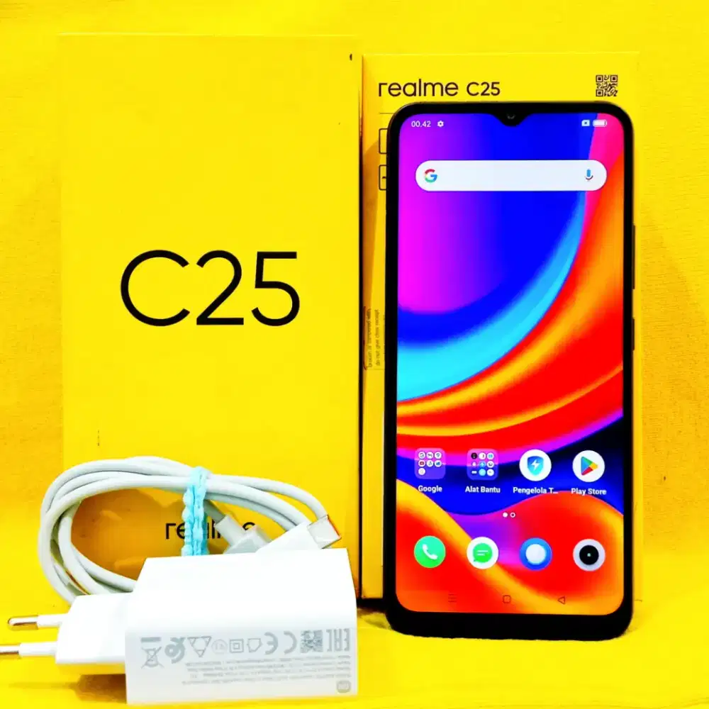 REALME C25 4/64GB LENGKAP SIAP PAKAI