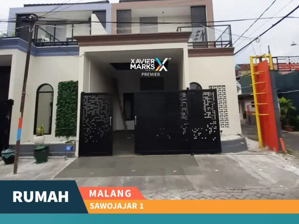 Dijual Rumah 2 Lantai di Sawojajar Malang Dekat Exit Tol