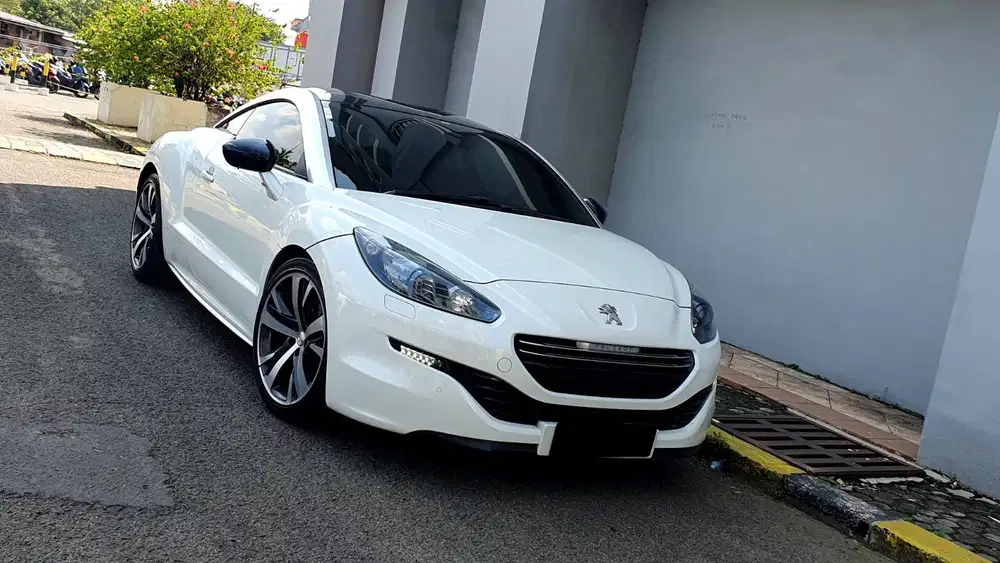 [ ODO ANTIK 13RB ] Peugeot RCZ 1.6 AT White on Black 2013 2014
