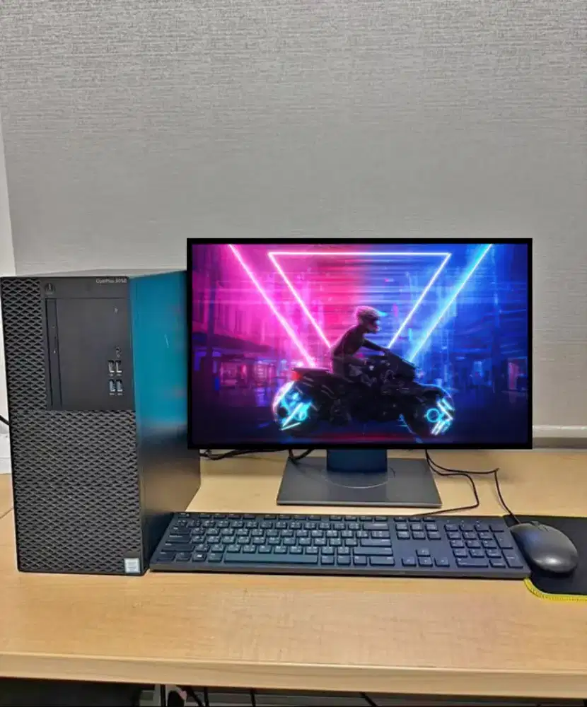 PC GAMING FULSET + LCD + RAM 8 GB + VGA 1 GB + HD 500 GB + GAMES APP