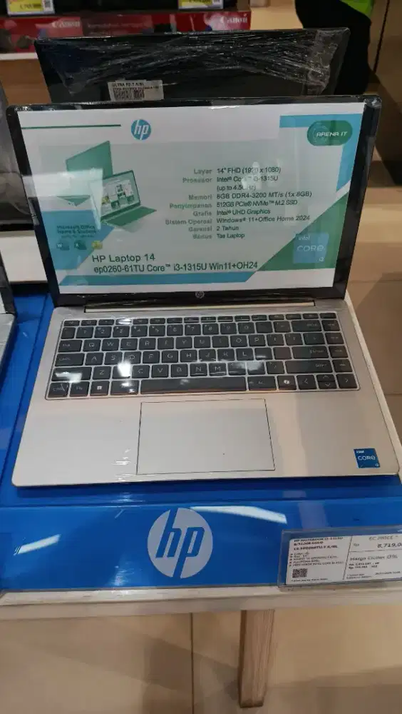 HP NOTEBOOK I3 1315U 8/512GB