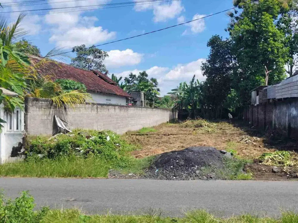 Di Jual Tanah Ideal akses jln Aspal Di Kota Blitar