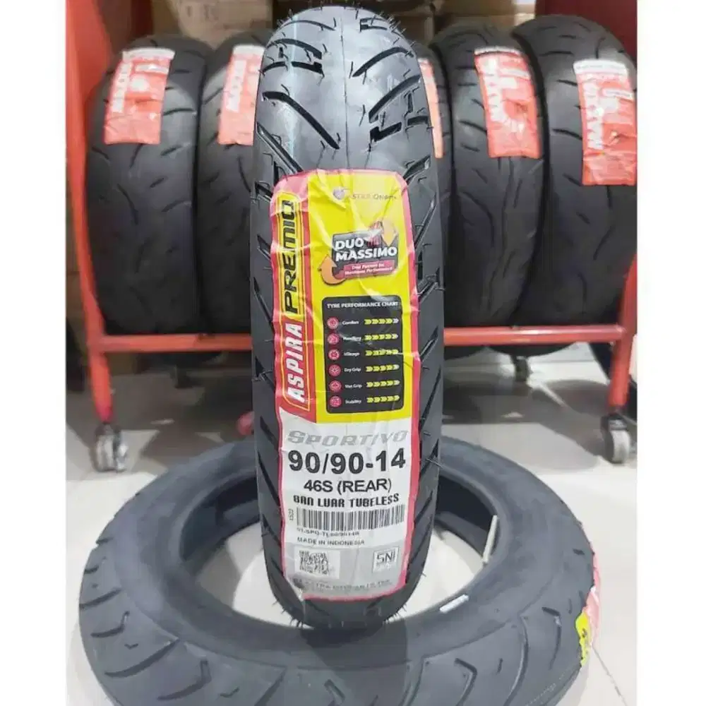 BAN LUAR TUBELESS ASPIRA PREMIO