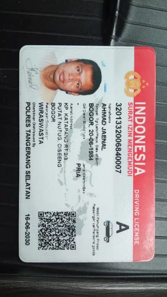 mencari kerja driver pribadi/kantor/pT.