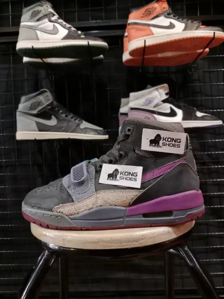 SEPATU JRDN LEGACY 312 DARK GREY PURPLE