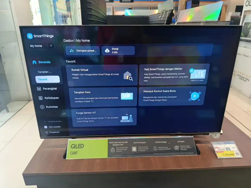 SAMSUNG QLED 4K SMART TV 43INCH CICILAN 0% PAKAI HOMECREDIT