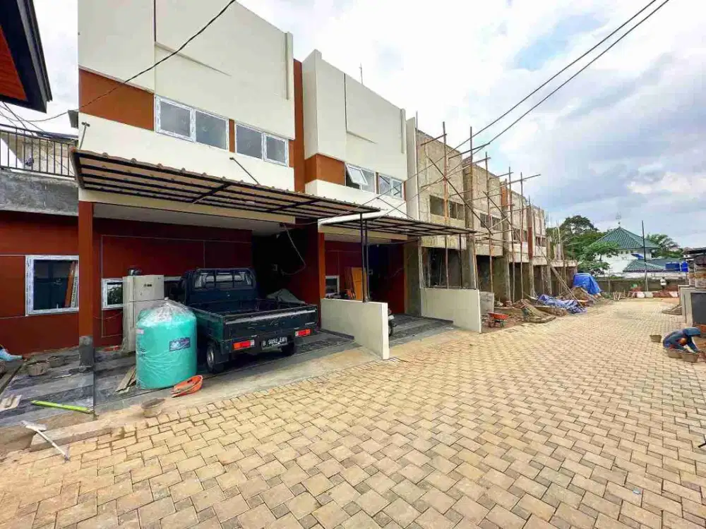 Dijual Rumah Townhouse Limo Dekat Tol dan Stasiun, Murah Baru, Dekat Cinere, Kota Depok