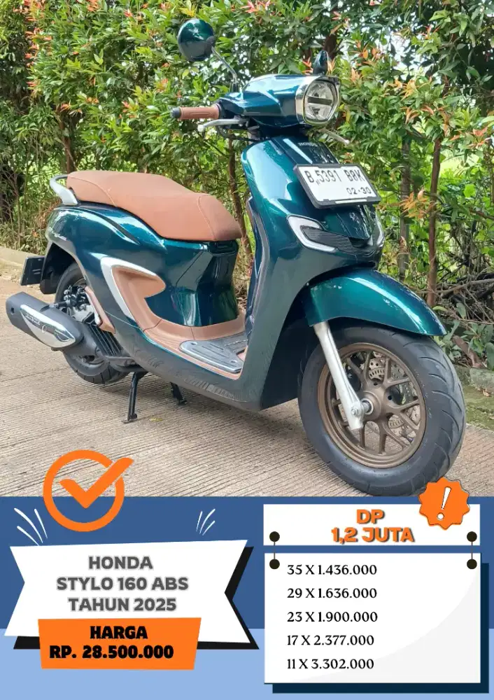 KM 71 PERAK!! HONDA STYLO 160 ABS TAHUN 2025