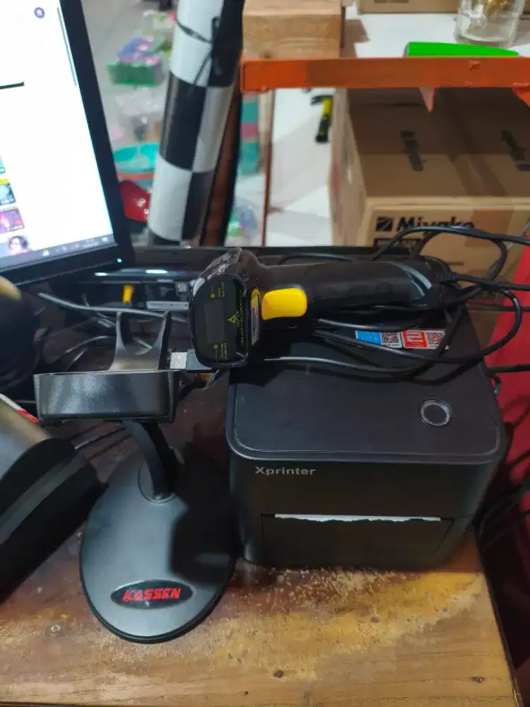 Jual printer thermal dan scan barcode