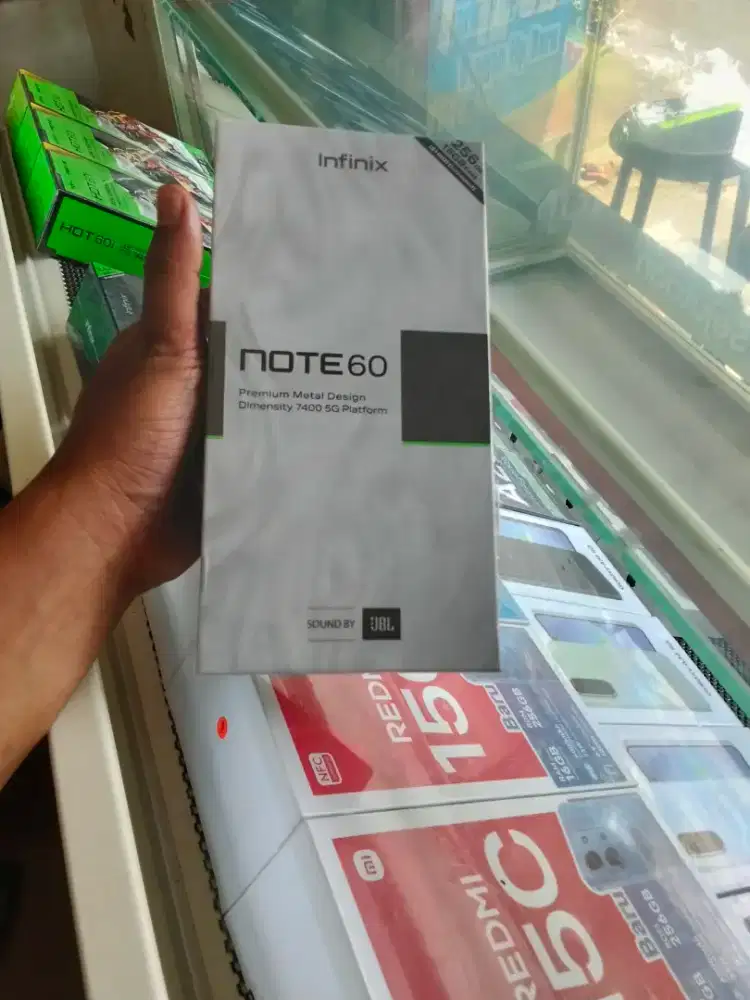 New Infinix note60 8/256 garansi resmi 1thn