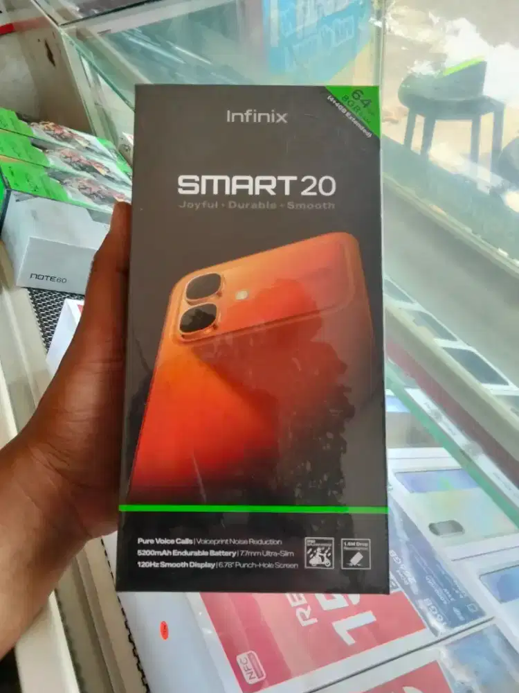 New Infinix smart 20 4/64 garansi resmi 1thn