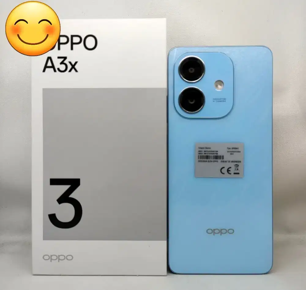Oppo A3x 6/128GB GARANSI RESMI