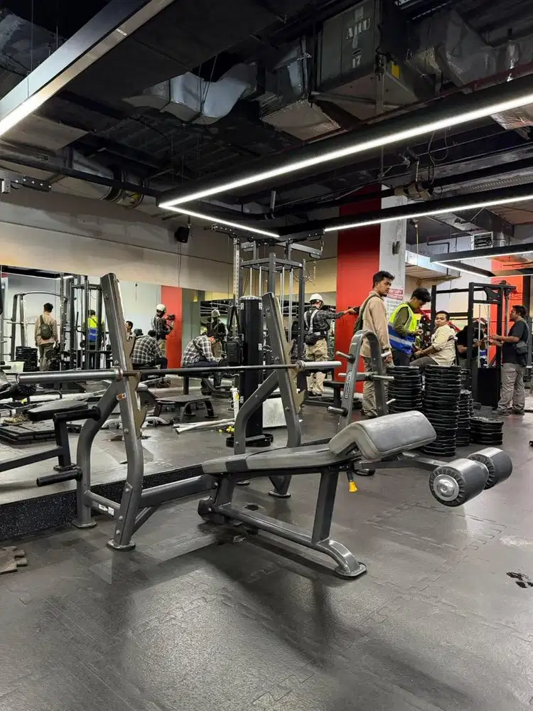 Jual alat gym baru bekas full/satuan