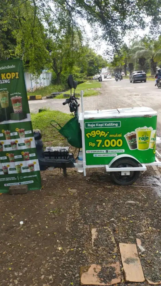 Loker rider penjual kopi keliling