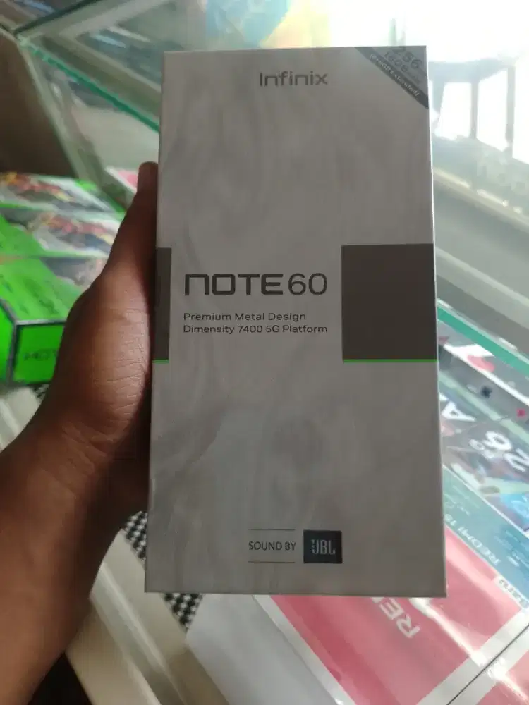 New infinix note 60 8/256 garansi resmi 1 tahun