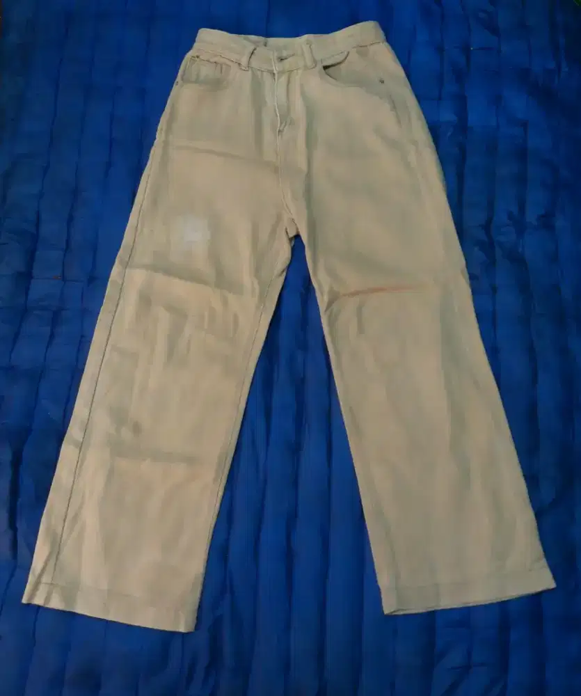 Celana Jeans Allsize Cokelat Muda