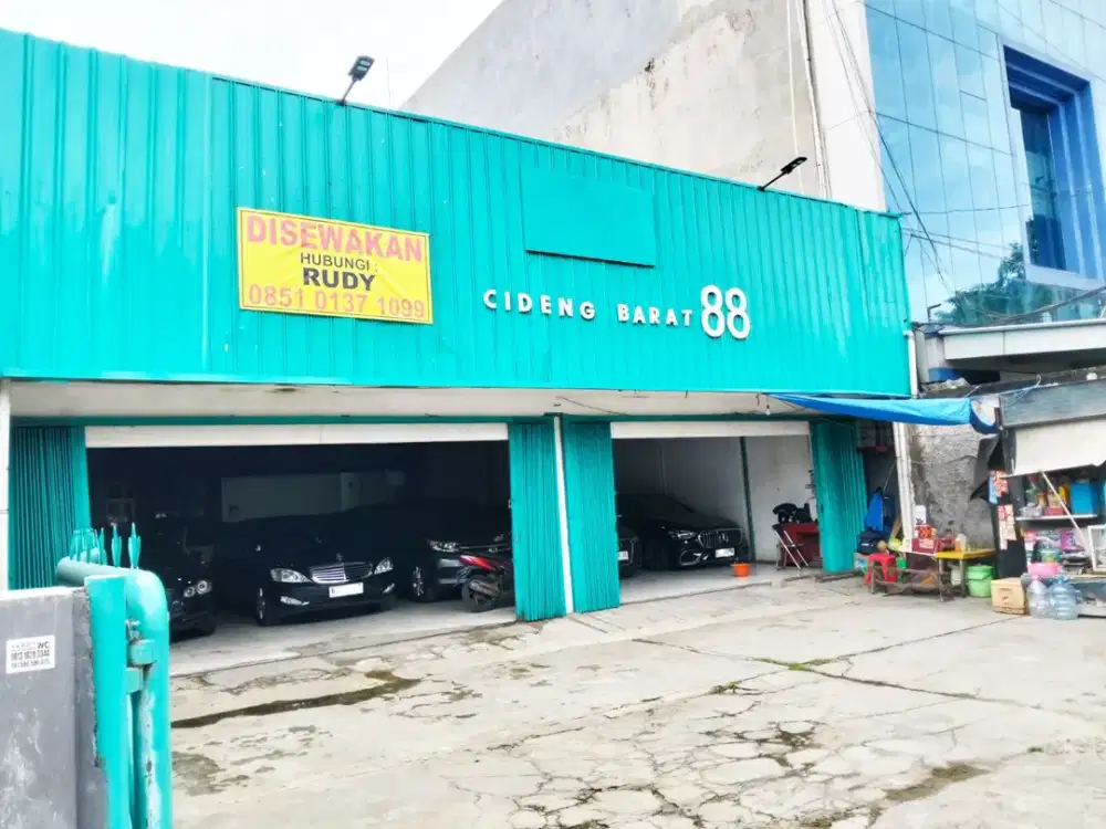 Disewakan Gudang + Kantor 2 Lantai Diapit Family Mart Dan Bank Mandiri No 88 Pas Turunan Fly Over Tanah Abang Seberang Putaran Balik Tanpa Perantara