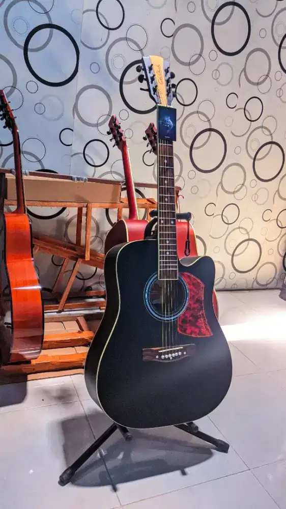 Gitar Akustik Clok Clark  Premium Baru