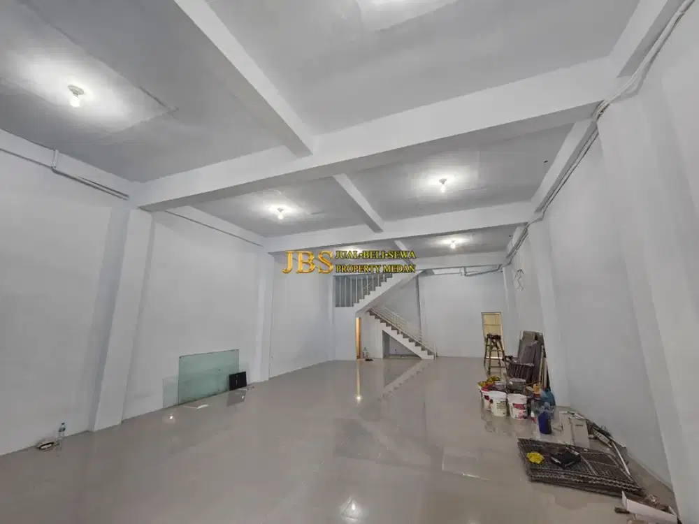 Disewakan Ruko Gandeng Hook di Komplek CBD Polonia - Medan Blok B (Sebelah Lapangan Tenis)