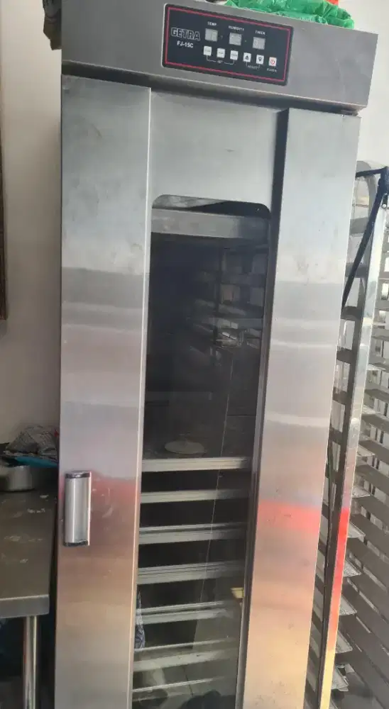 Jual cepat mesin pengembang (proofer) merk GETRA