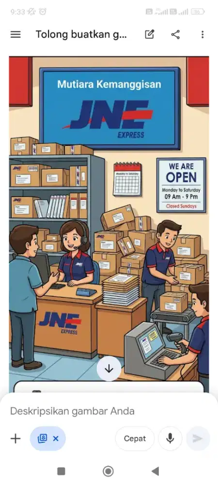 SALES COUNTER AGEN JNE