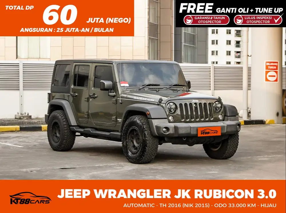 JEEP JK WRANGLER RUBICON 3.0 AT 2015