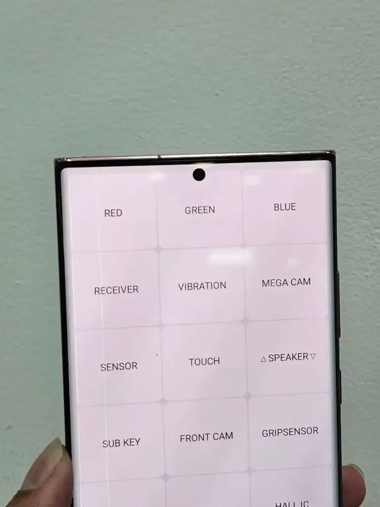 Samsung note 20 ultra 8/512 minus lcd bergaris