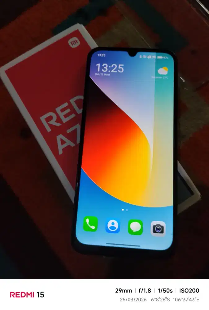 Redmi a7 pro 4/64 hitam