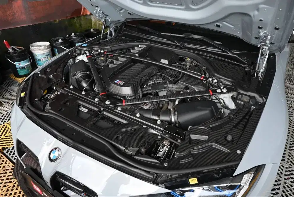 BMW Engine Bay Cover Kit Dry Carbon G80 M3 & G82 M4