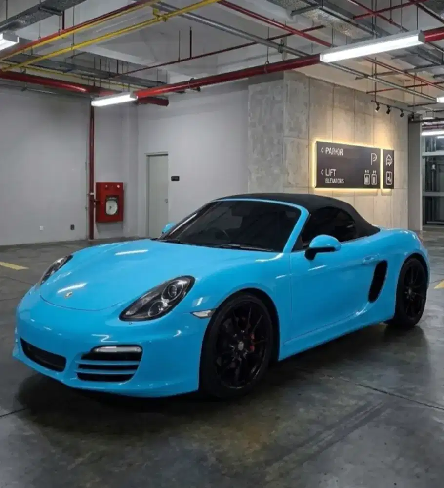 MURAH. PORSCHE Boxster 2014 SPORT CHRONO 981 cayman 2013 z4