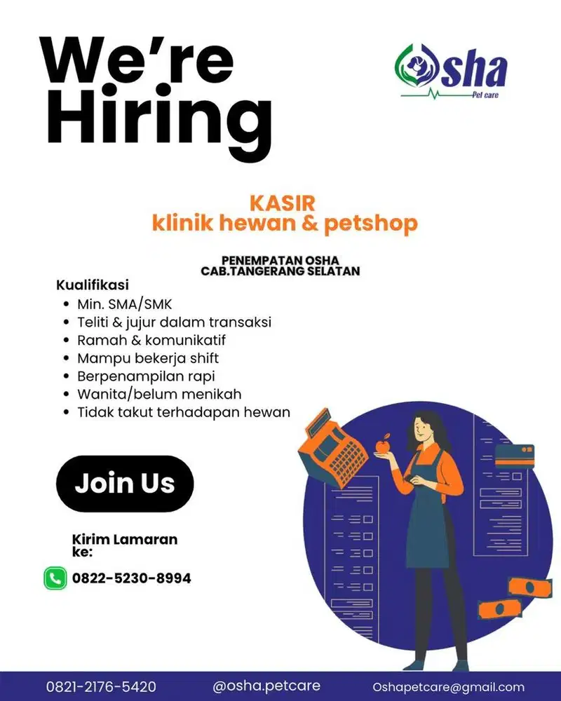 kasir petshop dan klinik