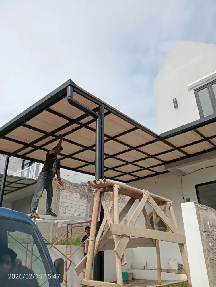 Kanopi alderon atap bergaransi