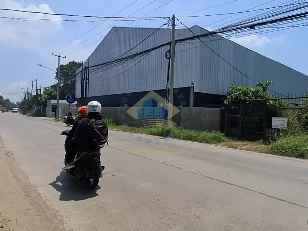 Tanah di jl raya Legok - Karawaci Tangerang, Banten