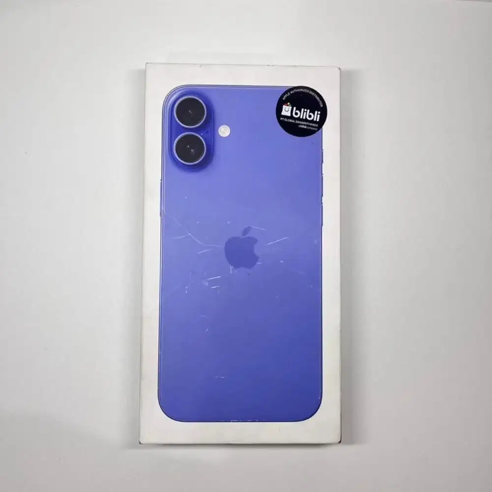 iPhone 16 Plus 128GB Ultramarine Garansi iBox Panjang