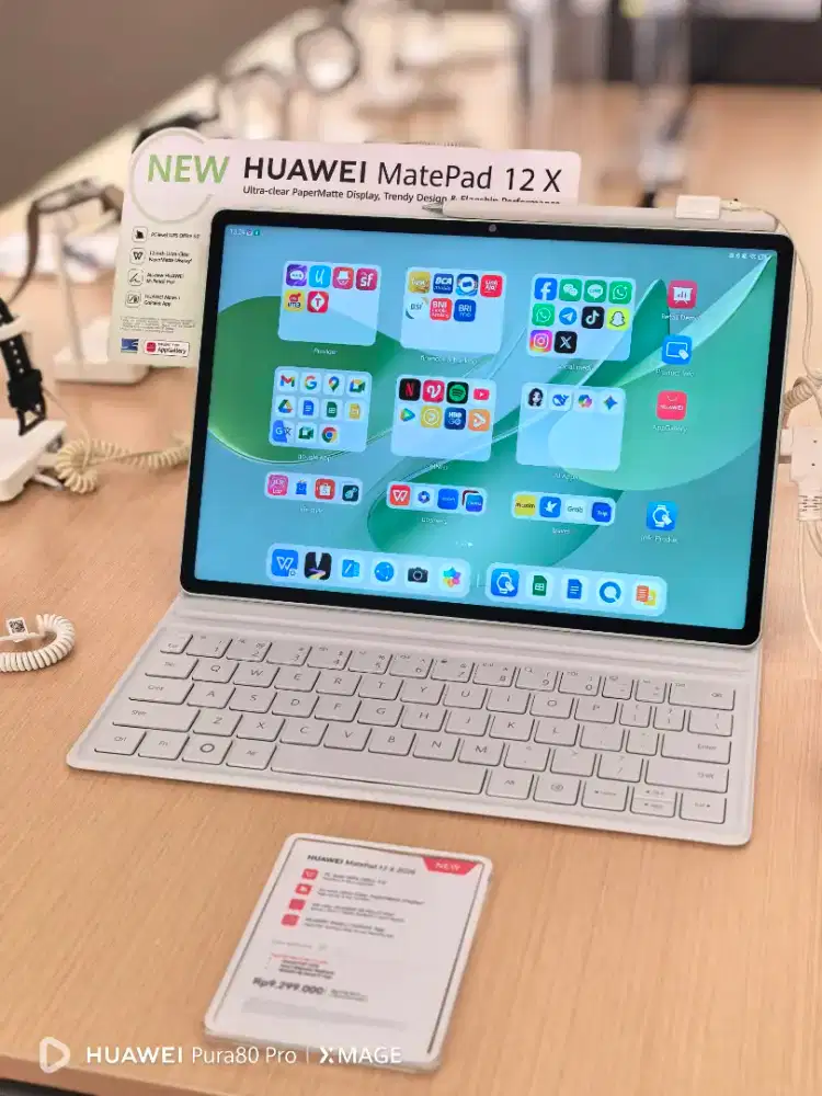 Huawei Matepad 12X gratis Keyboard dan Pen Huawei Store DP Mall