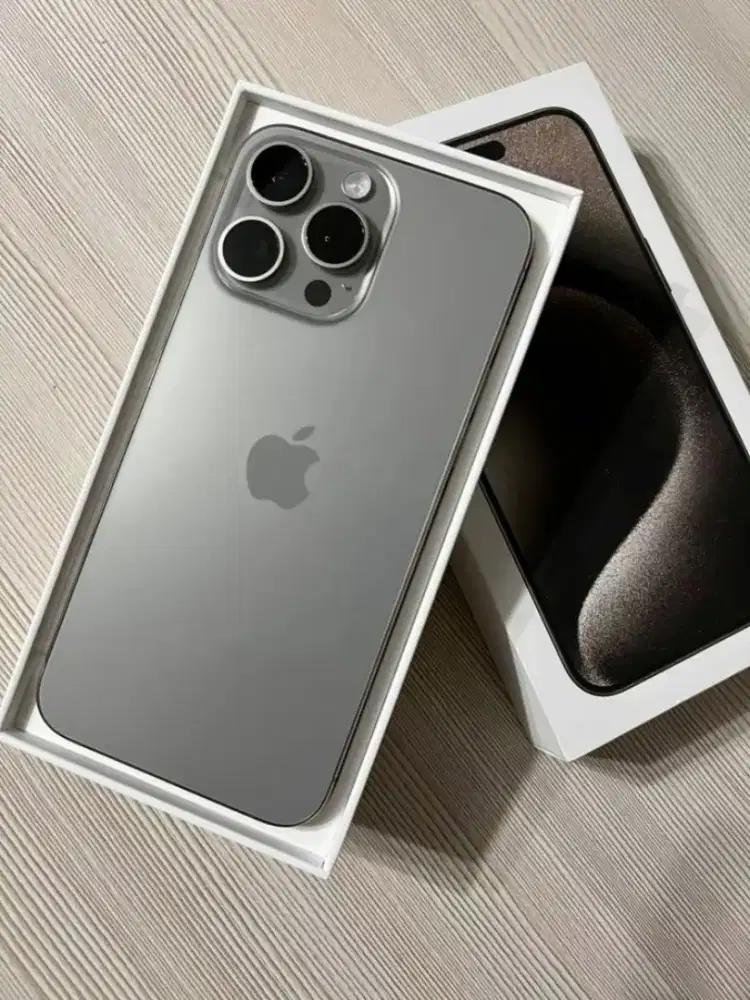 Ready Stok iPhone 16 Pro max 1TB Natural Titanium Garansi iBox
