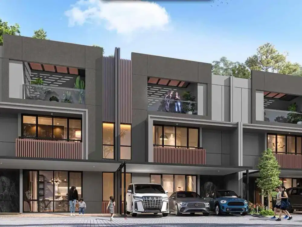 Jual Rumah Baru Kota Wisata Cluster Orlens Tipe 8 5 KT 2 LT+Rooftop Free BPHTB, Free Biaya KPR & Subsidi Dp 10%