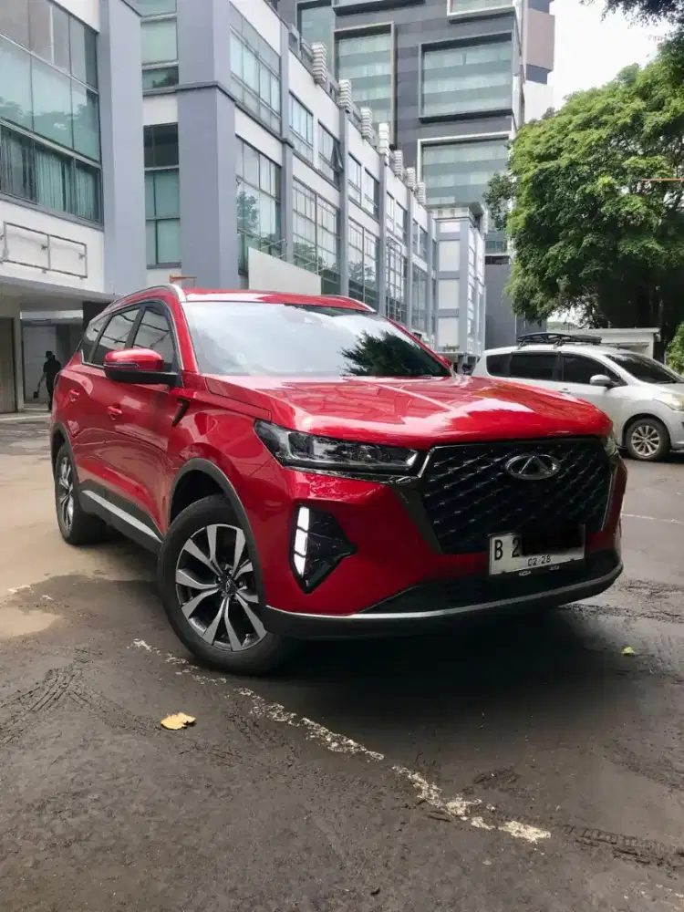 Chery Tiggo7 Pro Premium Th 2022/2023 Merah Kondisi Bagus Sekali!!