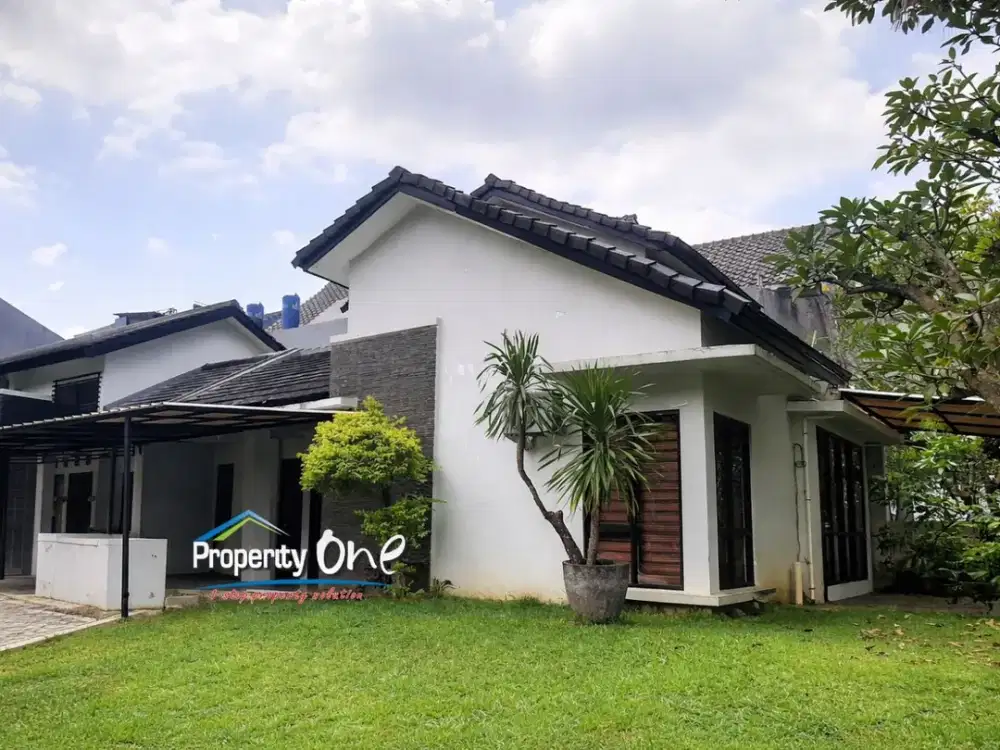 Jual Rumah Posisi Hook dalam Cluster di Bintaro Jaya