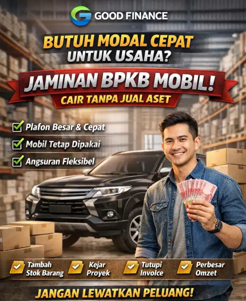Butuh dana cepat agunan BPKB mobil
