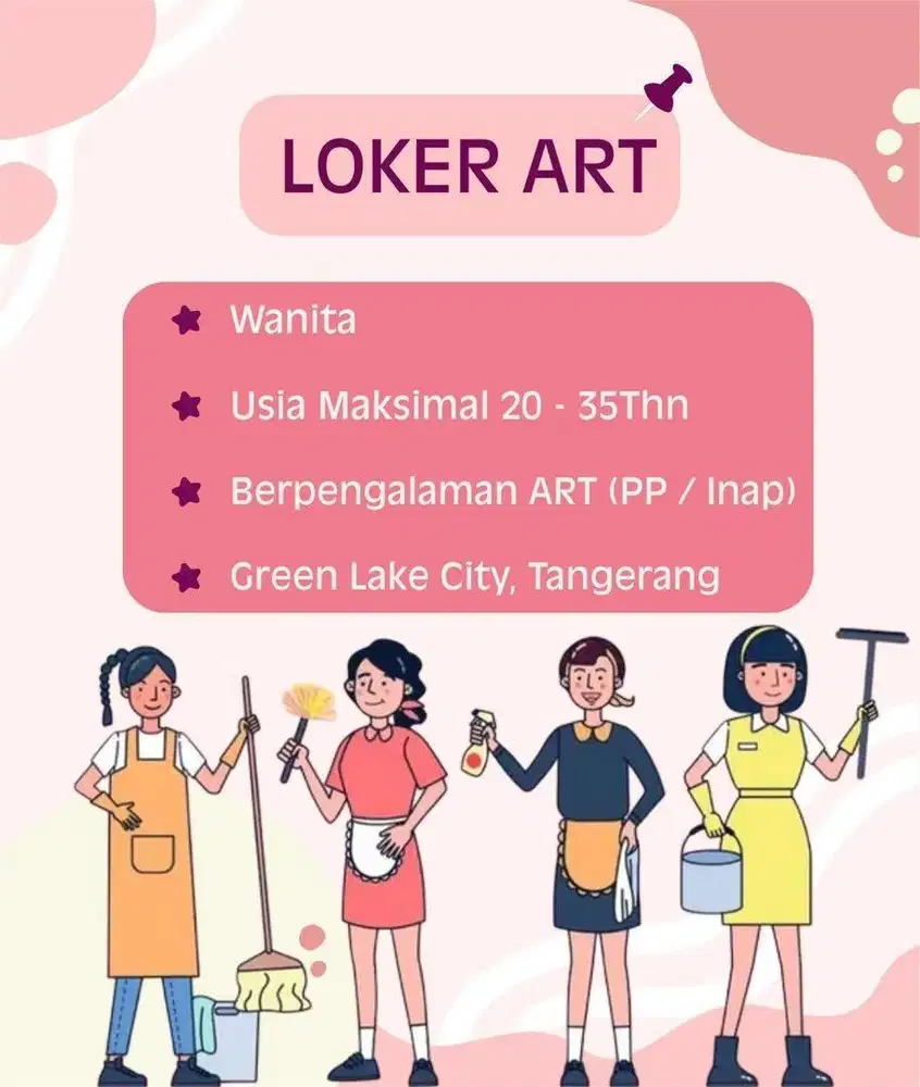 LOKER ART Green Lake City Tangerang