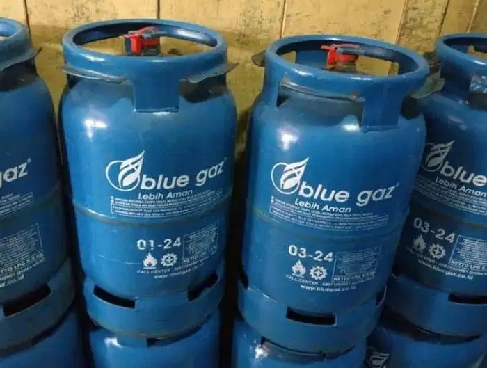 Jual tabung bekas blue gas