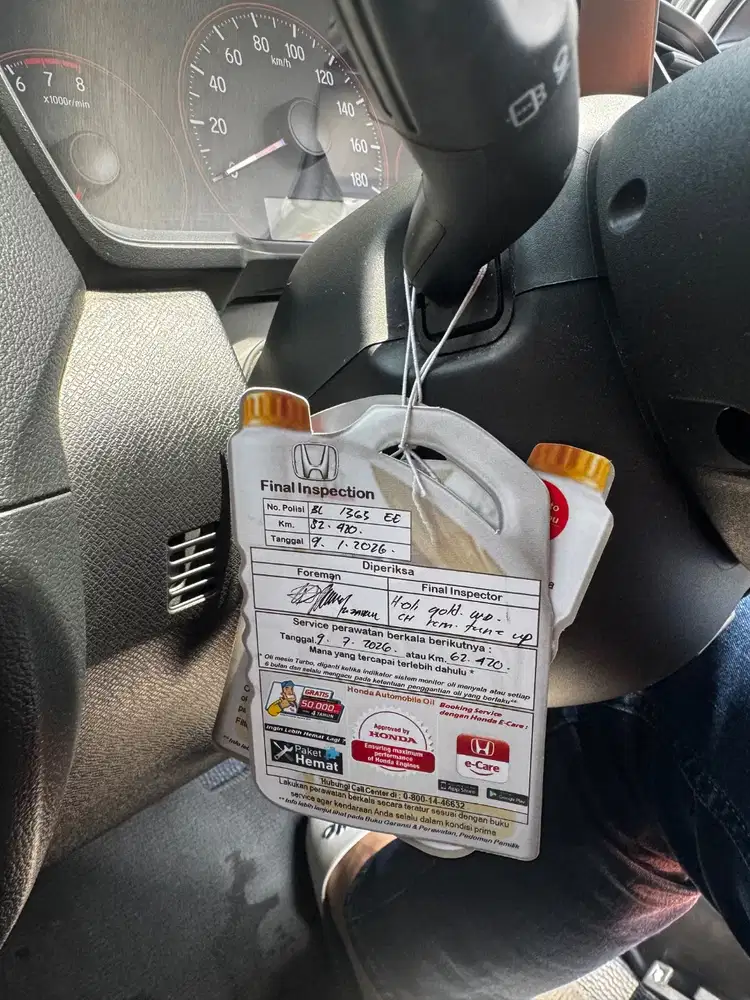 Mobil terawat dan punya pribadi dari 1 tangan