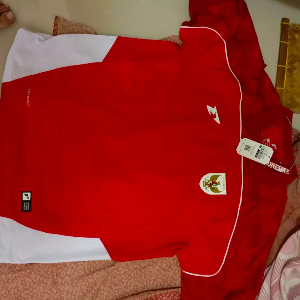 Dijual Jersey Ori Timnas Home Erspo Replica Version, size 3XL