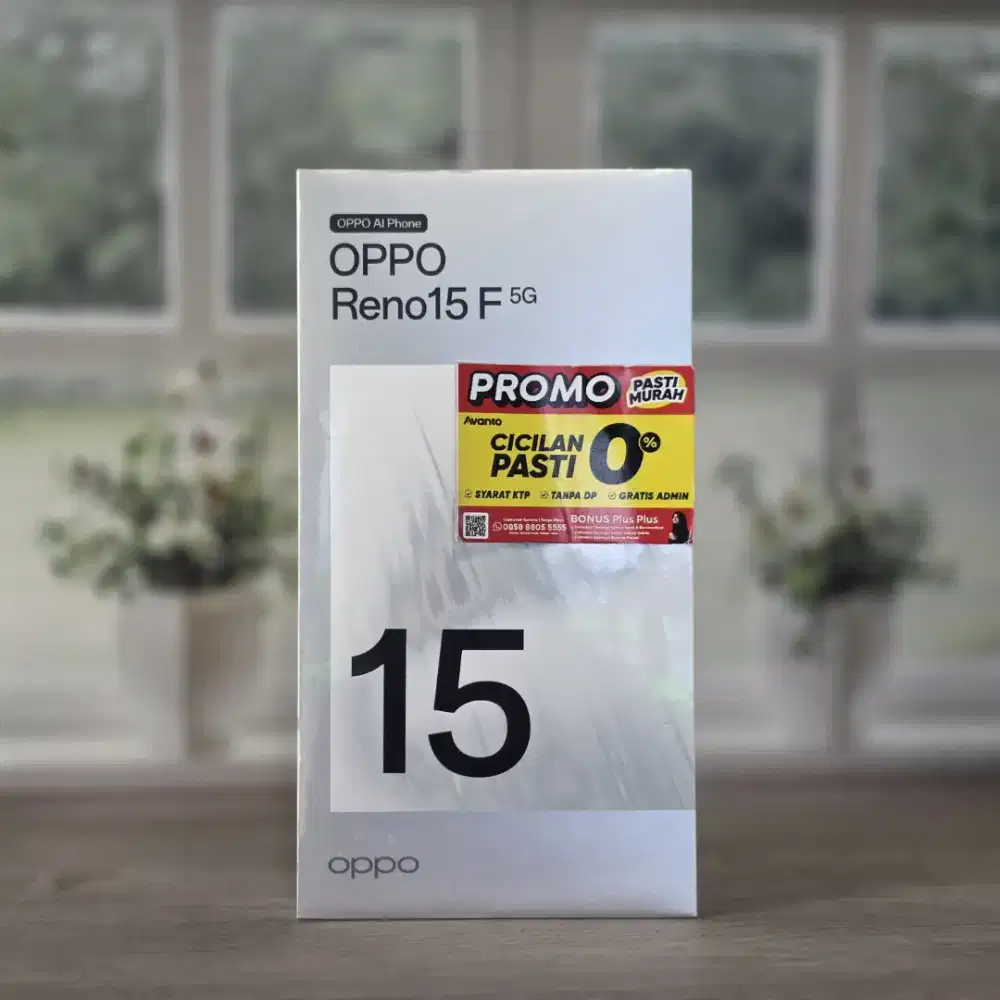 OPPO RENO 15F 5G 8 16/256 DISKON HARI INI 100K
