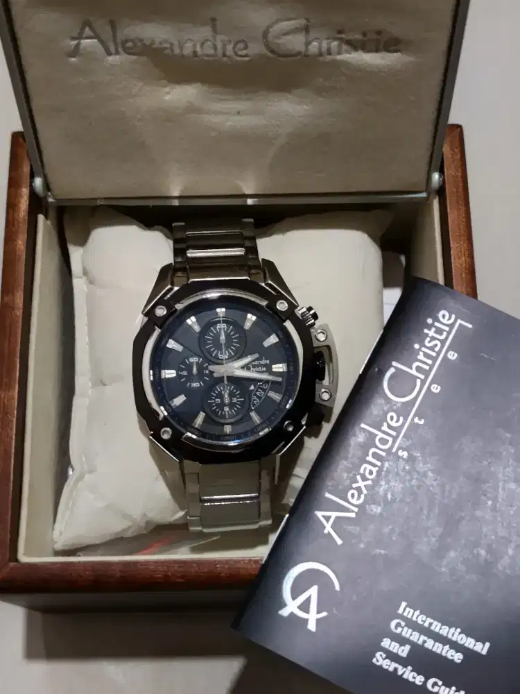 Jam Tangan Pria Alexandre Christie 6225 Ori Second Murah Lengkap