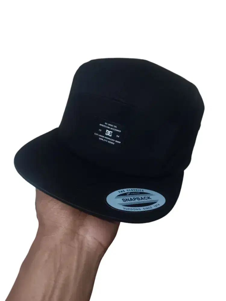 Topi Skate Cap Caps Snapback Hat Lima Panel DC x The Classics Yupoong