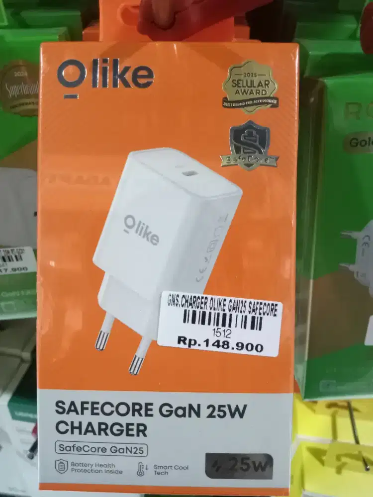 CHARGER OLIKE GAN25 SAFECORE| ATLANTIS DAHSYAT